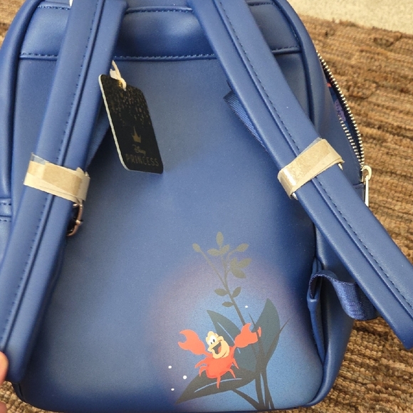 Little Mermaid Disney  Womens backpack LOUNGEFLY - Picture 4 of 5